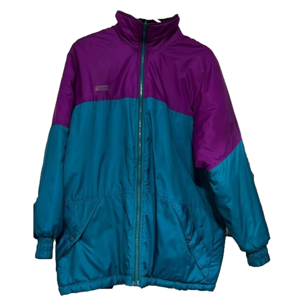 Columbia Y2K vintage reversible super fab coat X-Large